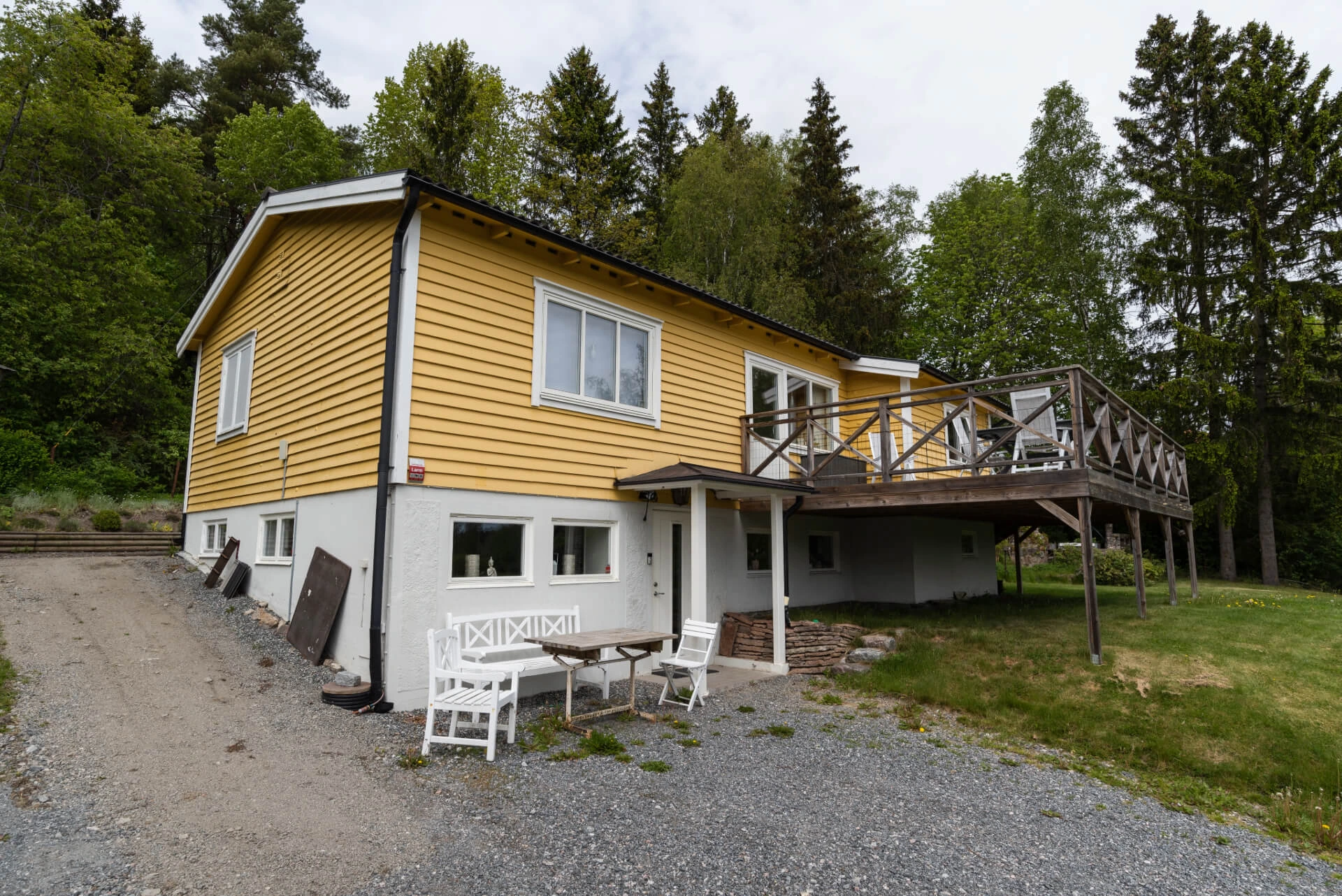 Fasadbyte Åkersberga - Förebild