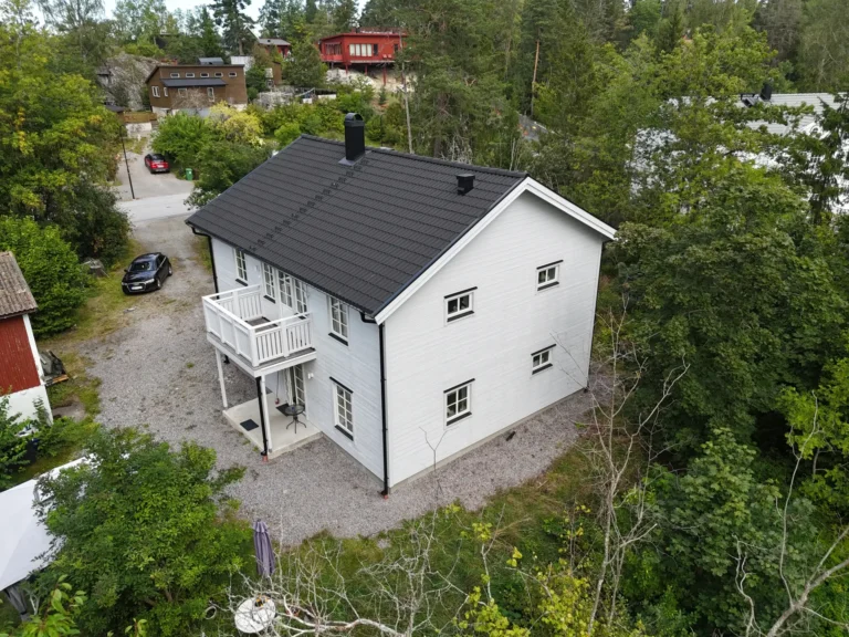 Fasadmålning Huddinge